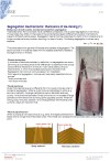 Segregation mechanisms: the basics of de-mixing
Behaviour of bulk solids, mechanisms behind segregationn
